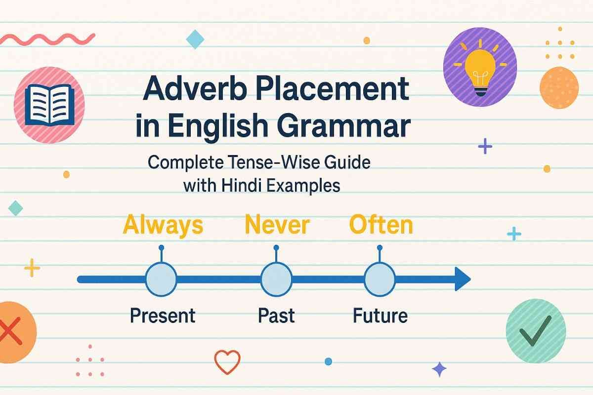 adverb placement in English grammar
